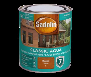 Sadolin Classic és Classic Aqua vékonylazúr